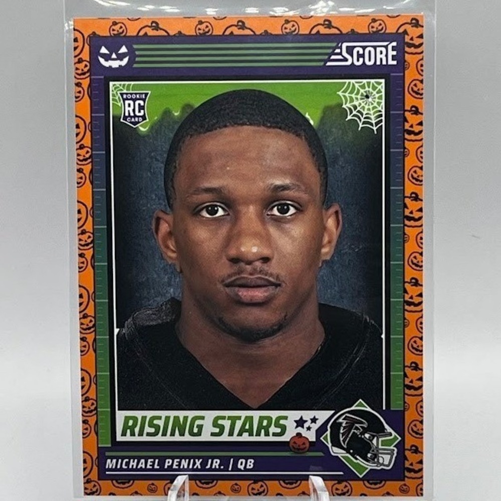 Michael Penix Jr. Trick or Treat Halloween 2024 Panini Score 39 Atlanta Falcons